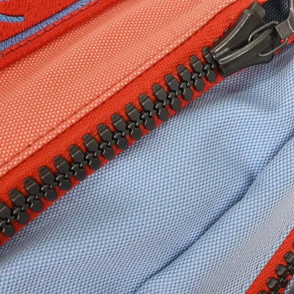 Chanel Red Blue Nylon Sport Line Backpack 115964 - Picture 6 of 10